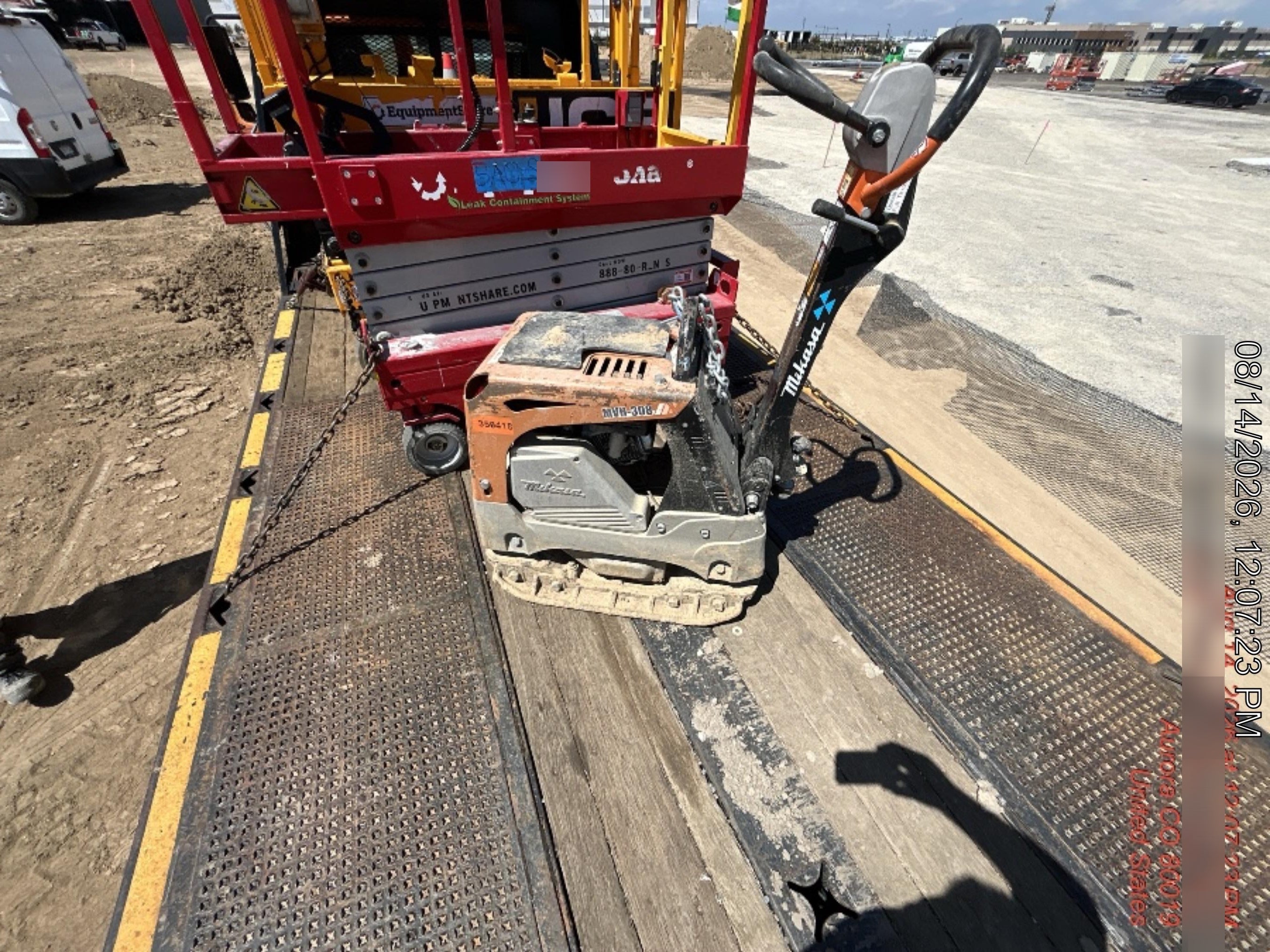 2023 Multiquip MV308GH Honda GX270, 18" Plate, Tachometer