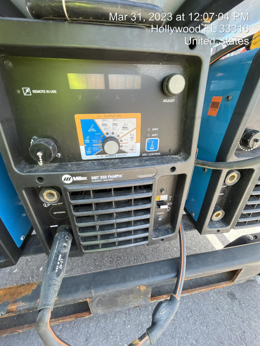 2021 MILLER ELECTRIC XMT 350