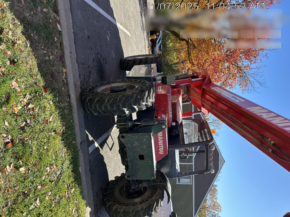 2019 Manitou MTA8044 MTA8044 - 74 HP T4, Canopy, Worklights/Strobe, Beacon, 66" Carriage, 48" Forks, Solid Tires, Lift Hook, Aux Hydraulics