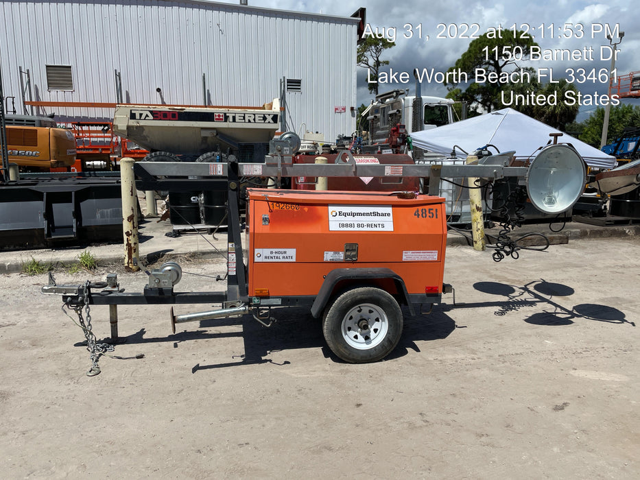 2017 Wanco WLT-4M PORTABLE LIGHT TOWER