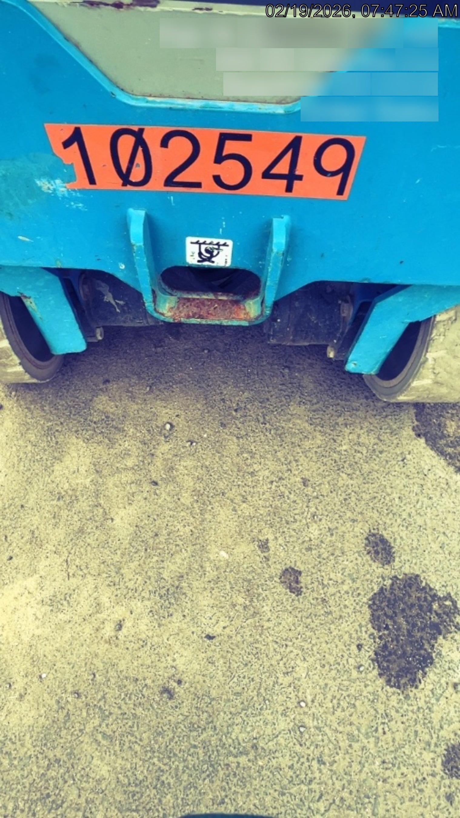 2020 Genie GS-1930 Solid Non Marking Tires, Beacon, Folding rails with half height swing gate, 800W Inverter