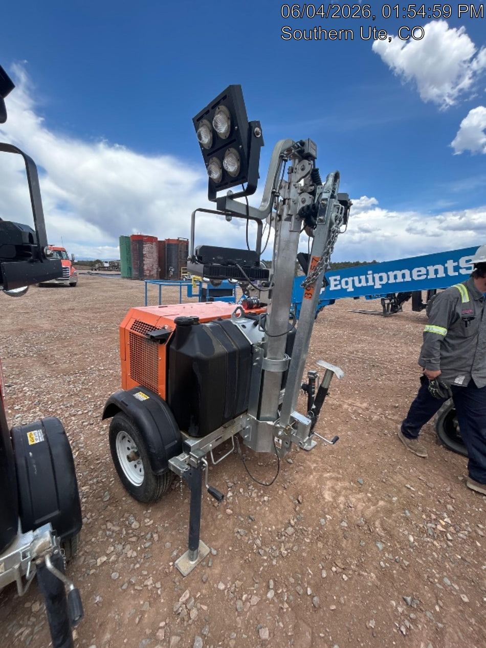2024 Wanco WLTT-4MM4K Diesel, Deep Sea Controller, Shore Power Plug, Auto Start, (4) 350W LED Floodlights, 4kW Generator, 60 Gal Fuel Tank, 2" Ball, T3