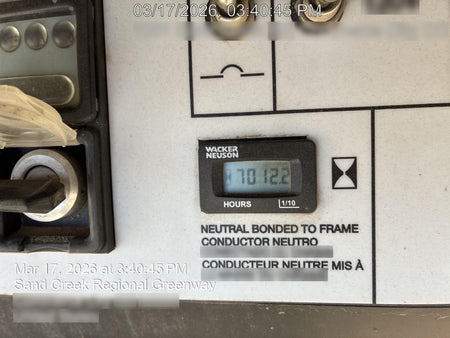 2019 Wacker Neuson LTV6L-MH Standard Options, ES Track Hardware, Fuel Level Sensor