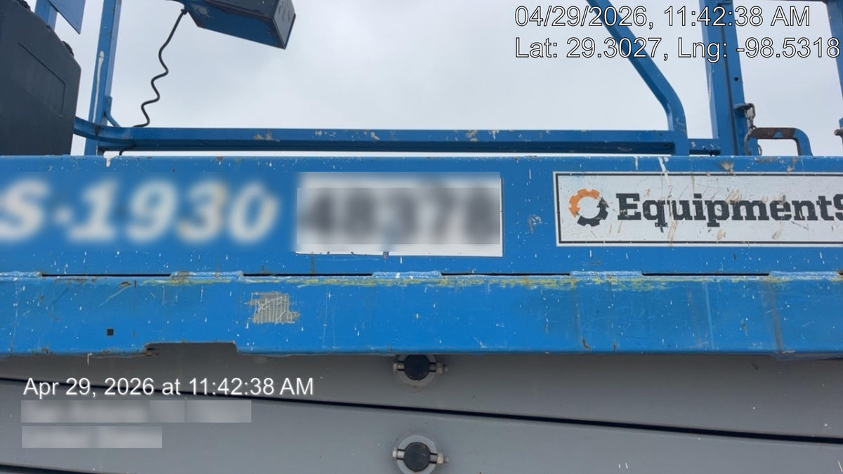 2019 Genie GS-1930 Fixed rails with chain Entry