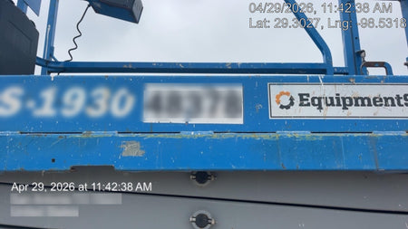 2019 Genie GS-1930 Fixed rails with chain Entry