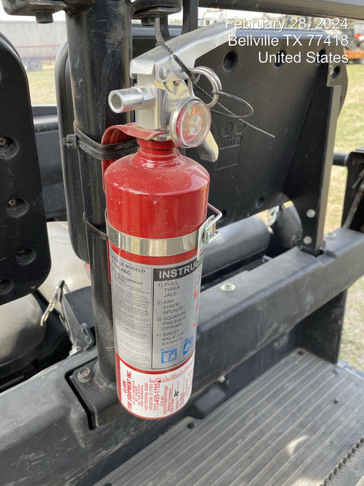 2021 Kubota RTV-X1140W-H Plastic Canopy, Windshield Acrylic Clear, LED Strobe Light, Wire Harness Kit, Back up Alarm