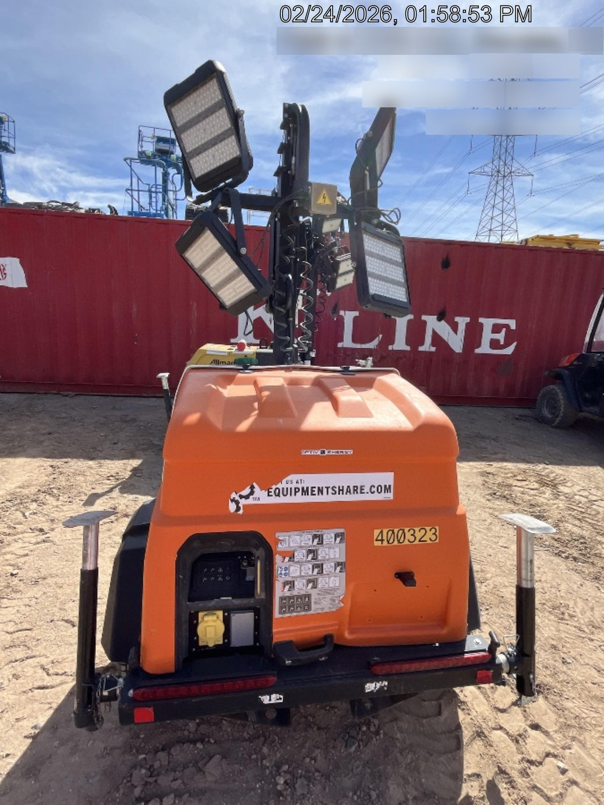 2024 Generac MLT2 Diesel, Flex Switch 120V Input, Powerzone Controller, 
(4) 320W LED Lights, 4kW Generator, 39.9 Gal Fuel Tank, 2" Ball, T3