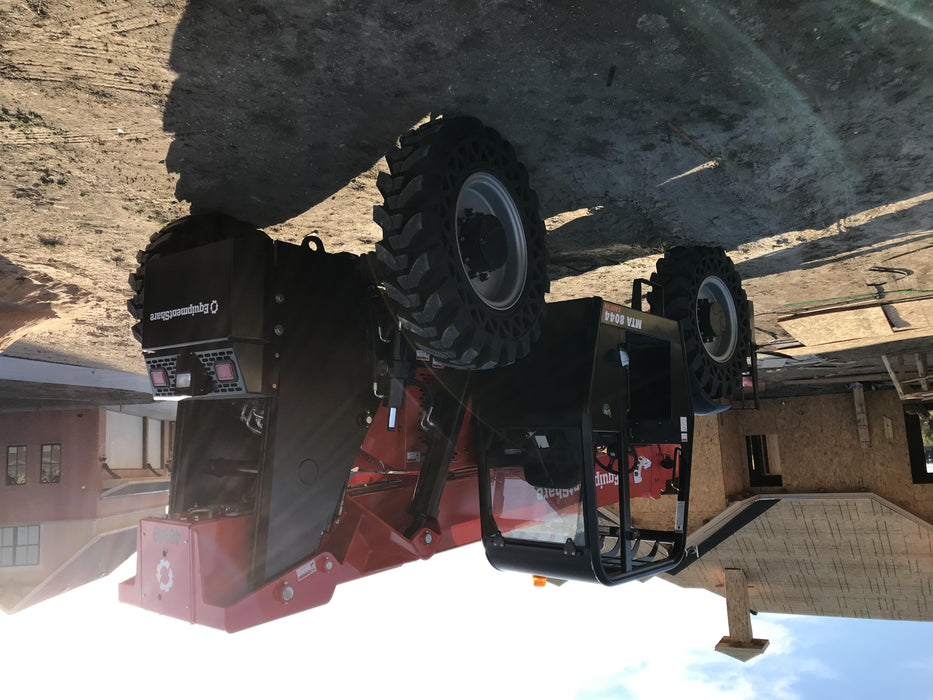 2020 Manitou MTA8044 74hp T4F, Open ROPS, Cab and Boom LED work lights, Auxiliary Hydraulics, Solid Tires, Amber strobe, Lift Hook w/66" Carriage, 60" Forks