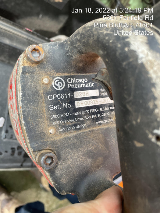 2019 CHICAGO PNEUMATIC CP0611