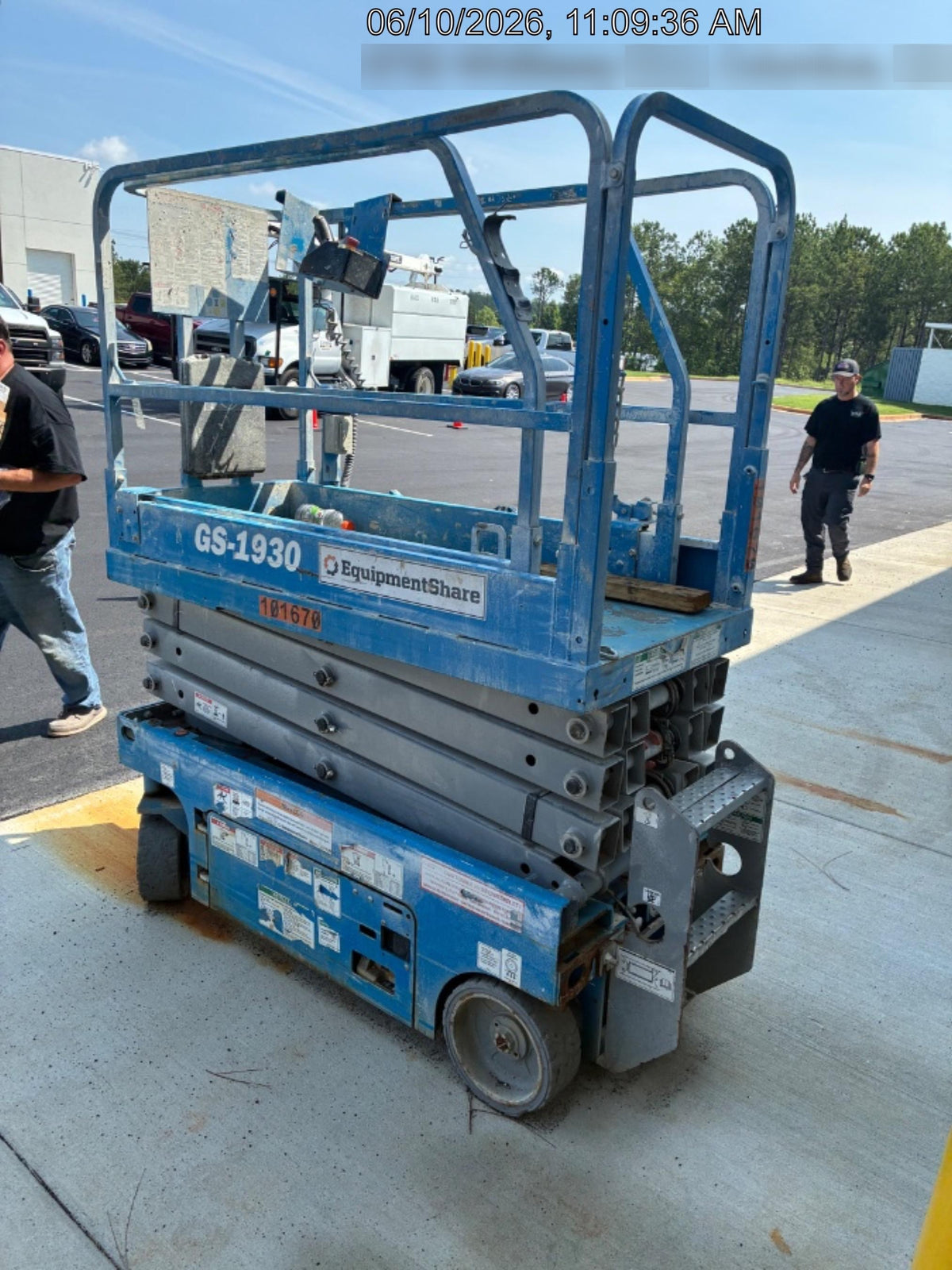 2020 Genie GS-1930 Fixed rails with chain entry gate - Pre A92.20