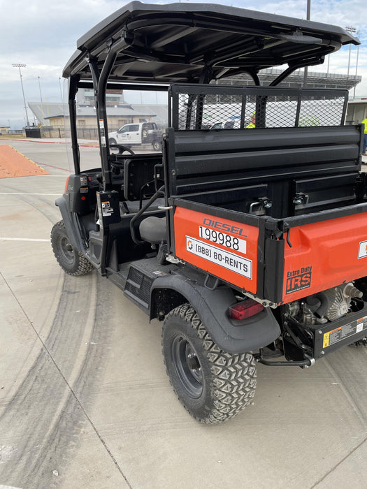 2022 Kubota RTV-X1140W-H Plastic Canopy, Windshield Acrylic Clear, LED Strobe Light, Wire Harness Kit, Back up Alarm