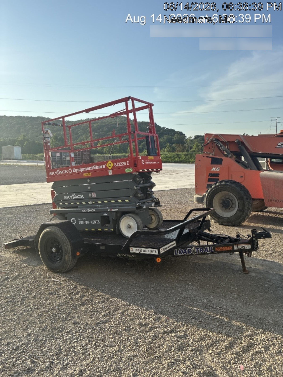 2022 LOADTRAIL Tilt-Deck Rental Trailer
