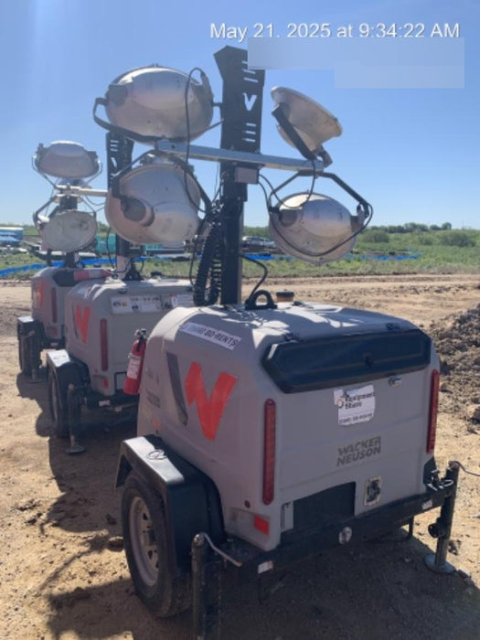 2018 Wacker Neuson LTV6L-MH Wacker Neuson LTV6L Mobile Light Tower w/Fuel Level Sensor Installed