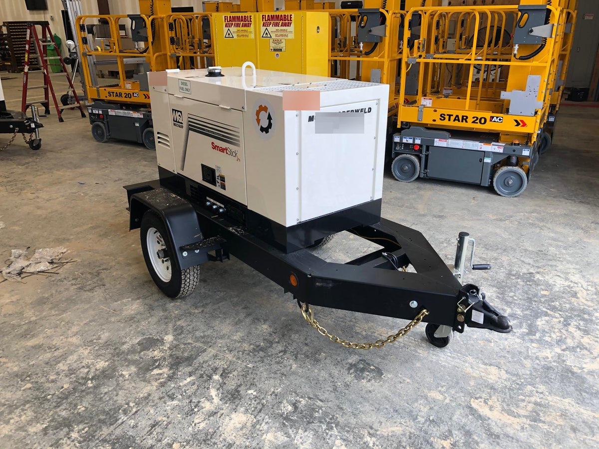 2019 Multiquip DLW400ESA4 Dual Pack, Trailer Mounted