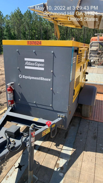 2021 ATLAS COPCO PAS 100 HF CS Enclosed