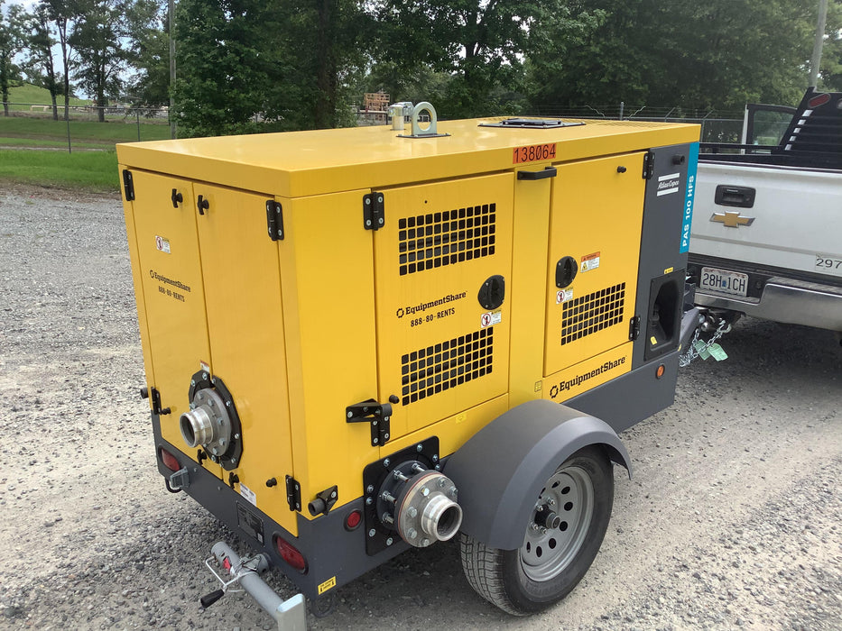2021 ATLAS COPCO PAS 100 HF CS Enclosed