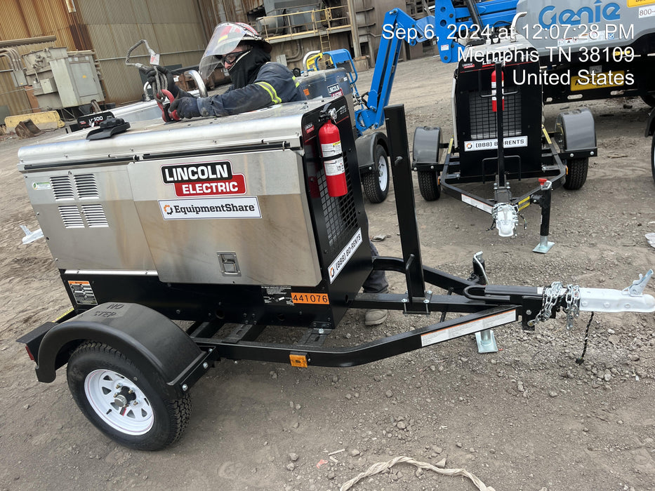 2024 Lincoln Electric LE400 Kubota V1505, Trlr, Cable Rack, Light Kit, ES Decals, T3
