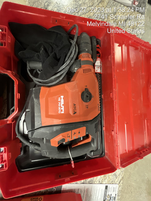 2023 HILTI TE 70-ATC/AVR