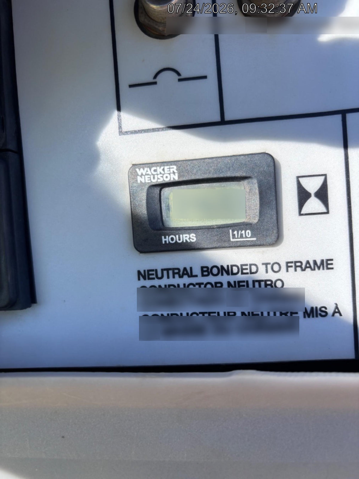 2018 Wacker Neuson LTV6L-MH Wacker Neuson LTV6L Mobile Light Tower w/Fuel Level Sensor Installed