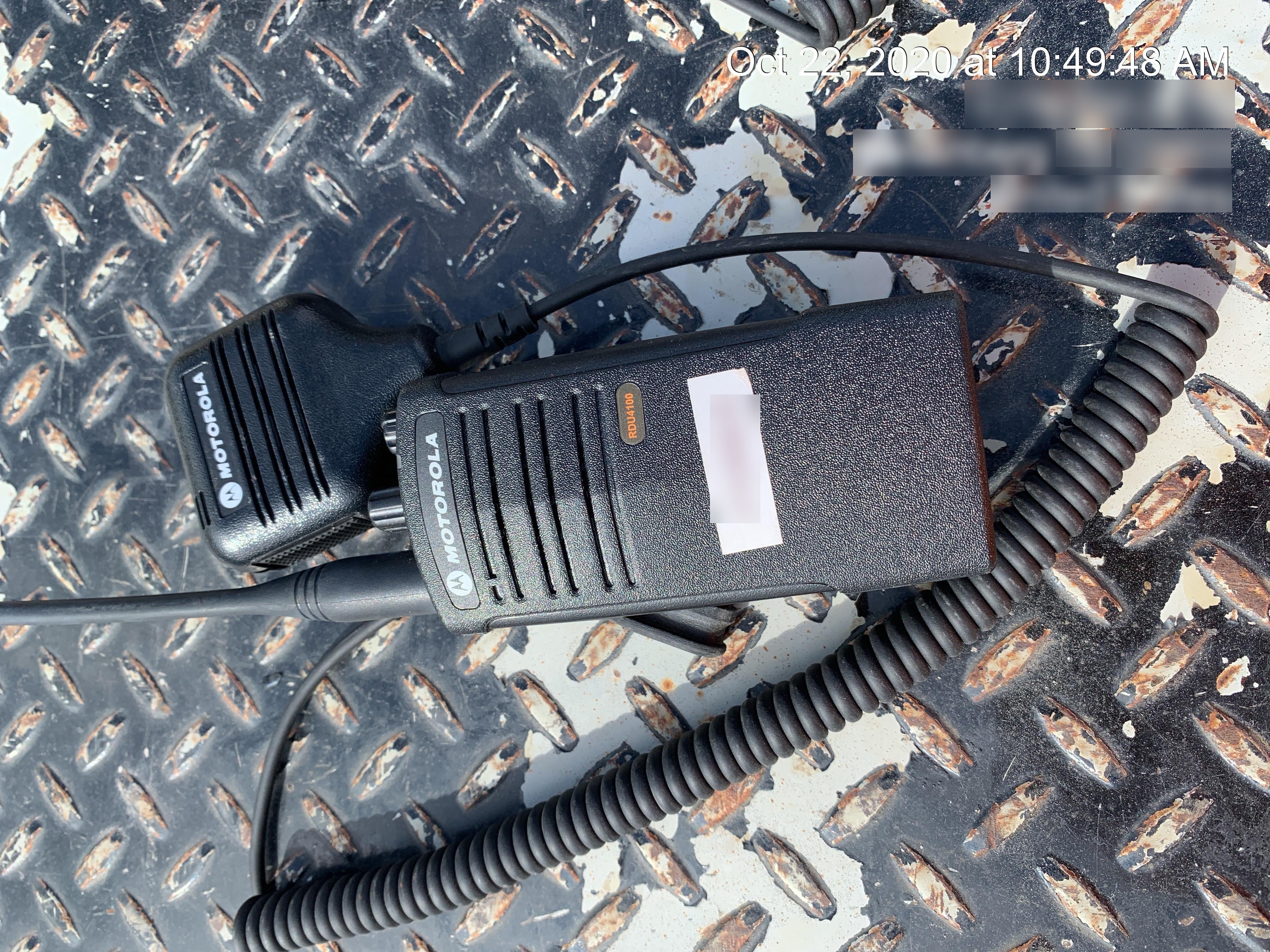 2020 MOTOROLA RDU4100