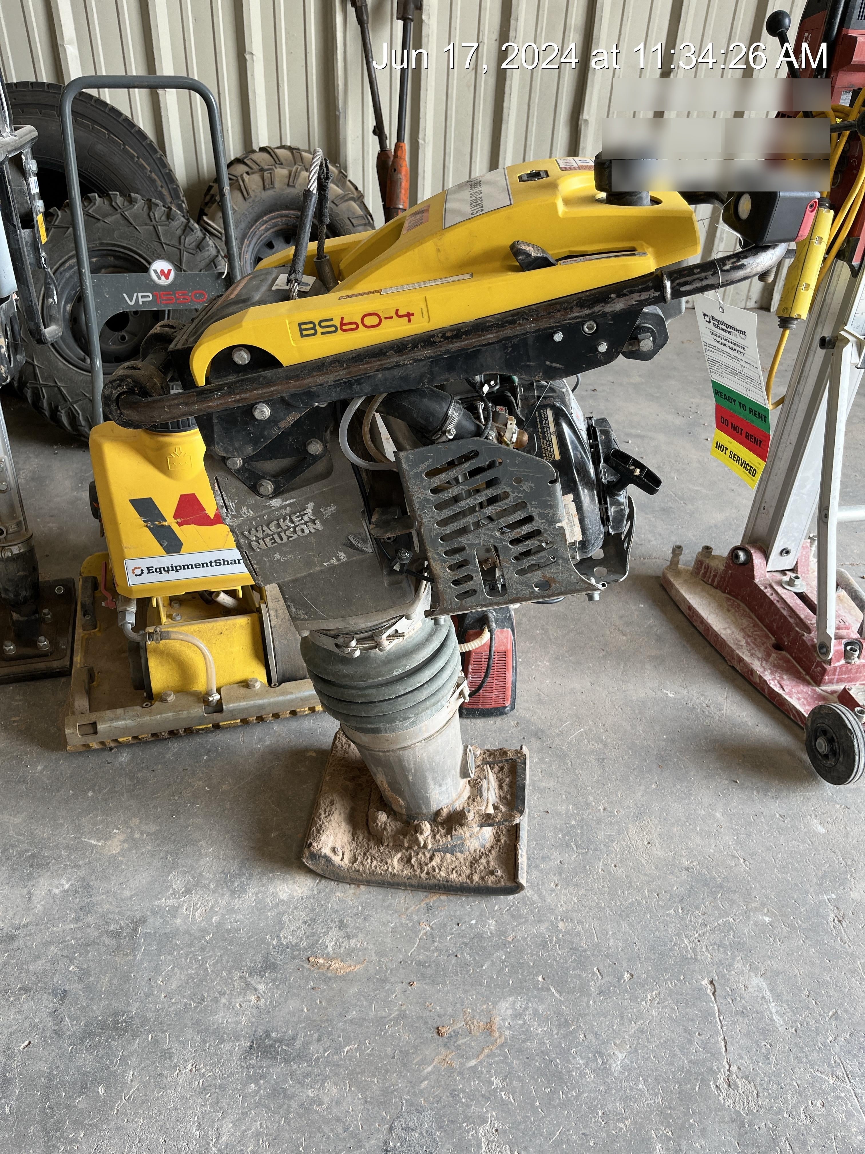 2020 WACKER NEUSON BS60-4As