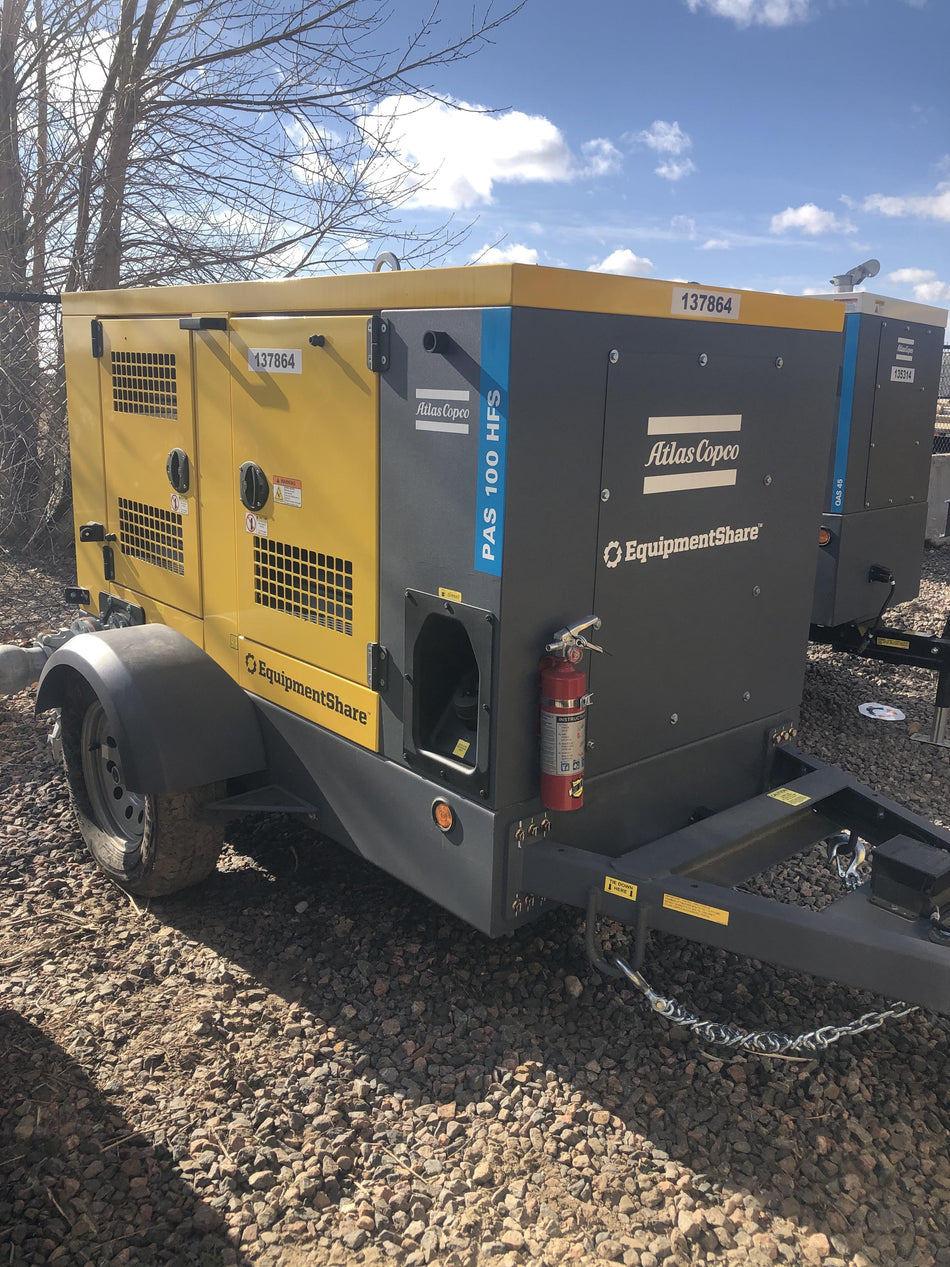 2021 ATLAS COPCO PAS 100 HF CS Enclosed