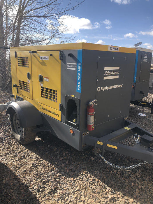 2021 ATLAS COPCO PAS 100 HF CS Enclosed