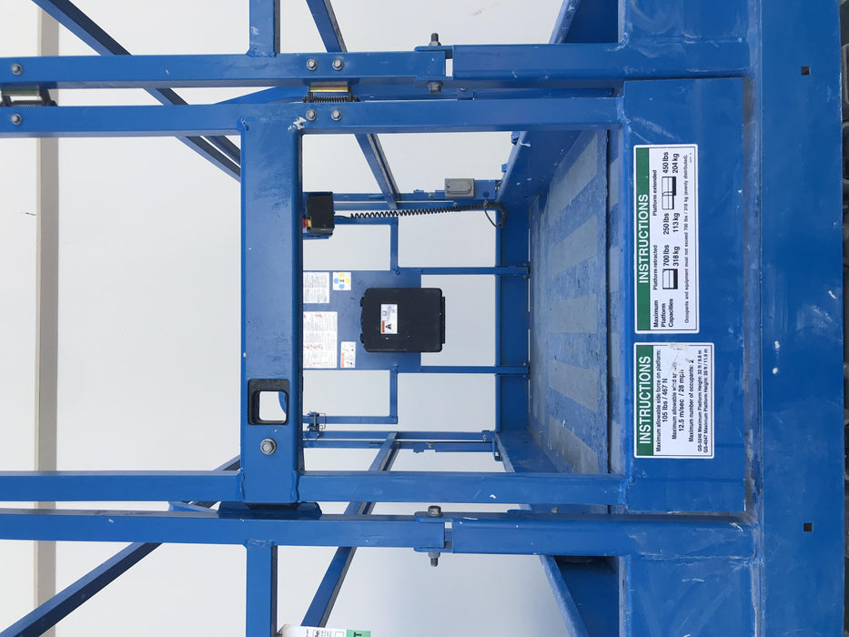 2020 Genie GS-3246 Standard, Folding full height swing gate, 800W Inverter