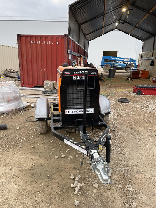 2022 Lincoln Electric LE400 Kubota V1505, Trlr, Cable Rack, Light Kit, ES Decals, T3