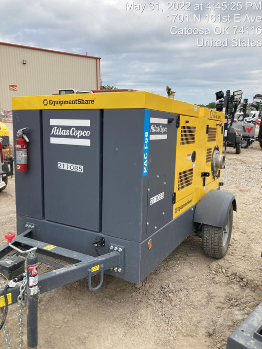 2022 ATLAS COPCO PAC F66 KD-S