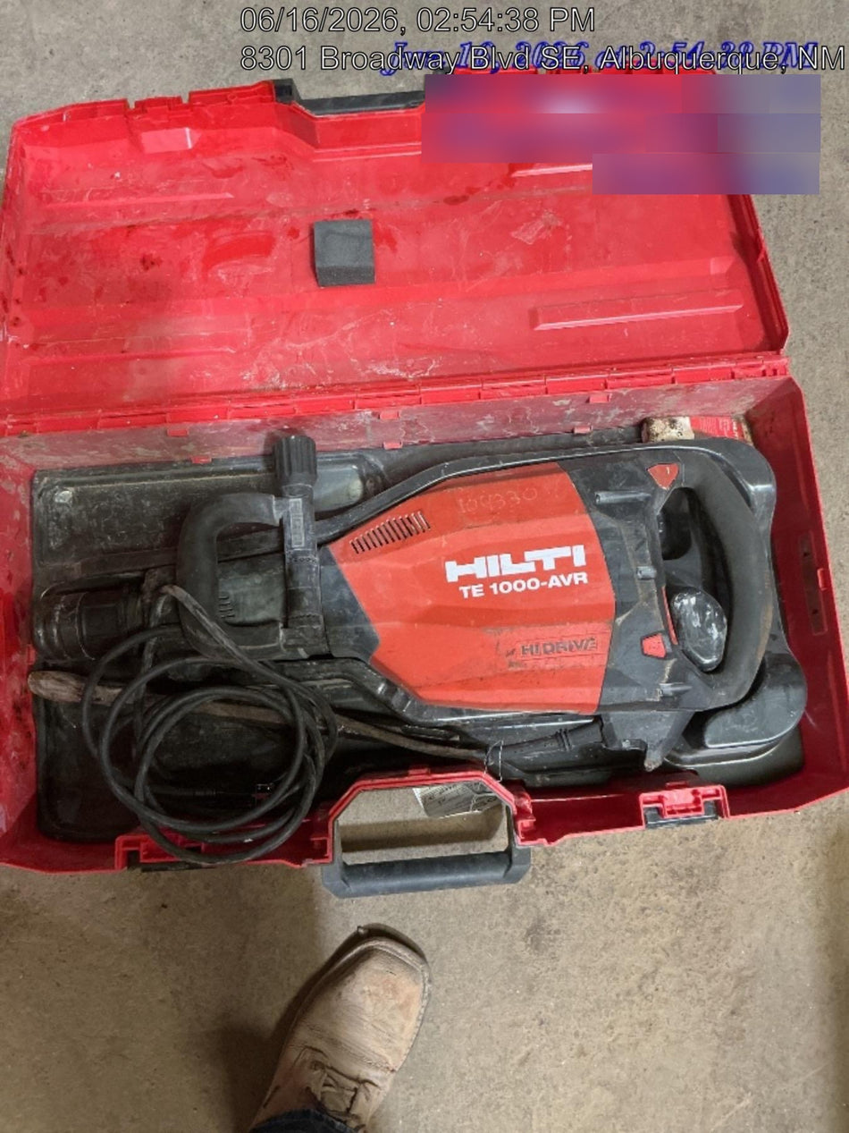 2020 HILTI TE 1000-AVR