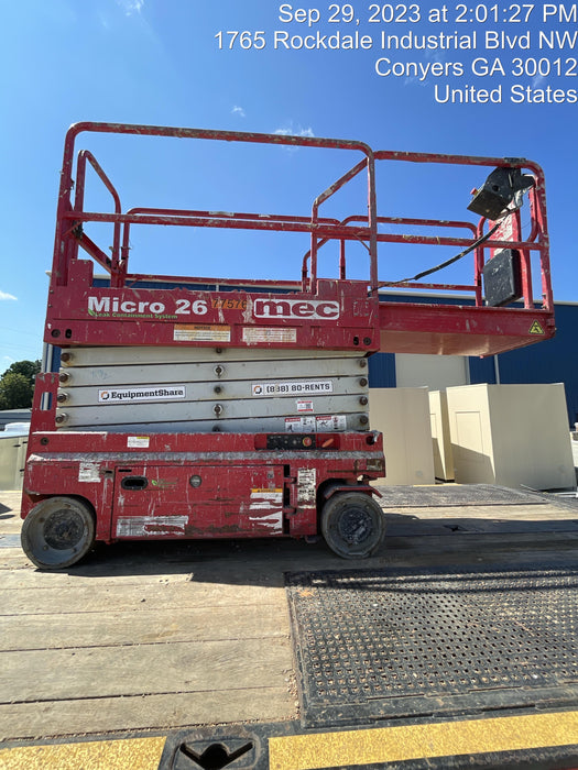 2021 Lgmg AS1932E Electric Drive, Solid Non Marking Tires, Dual Beacons