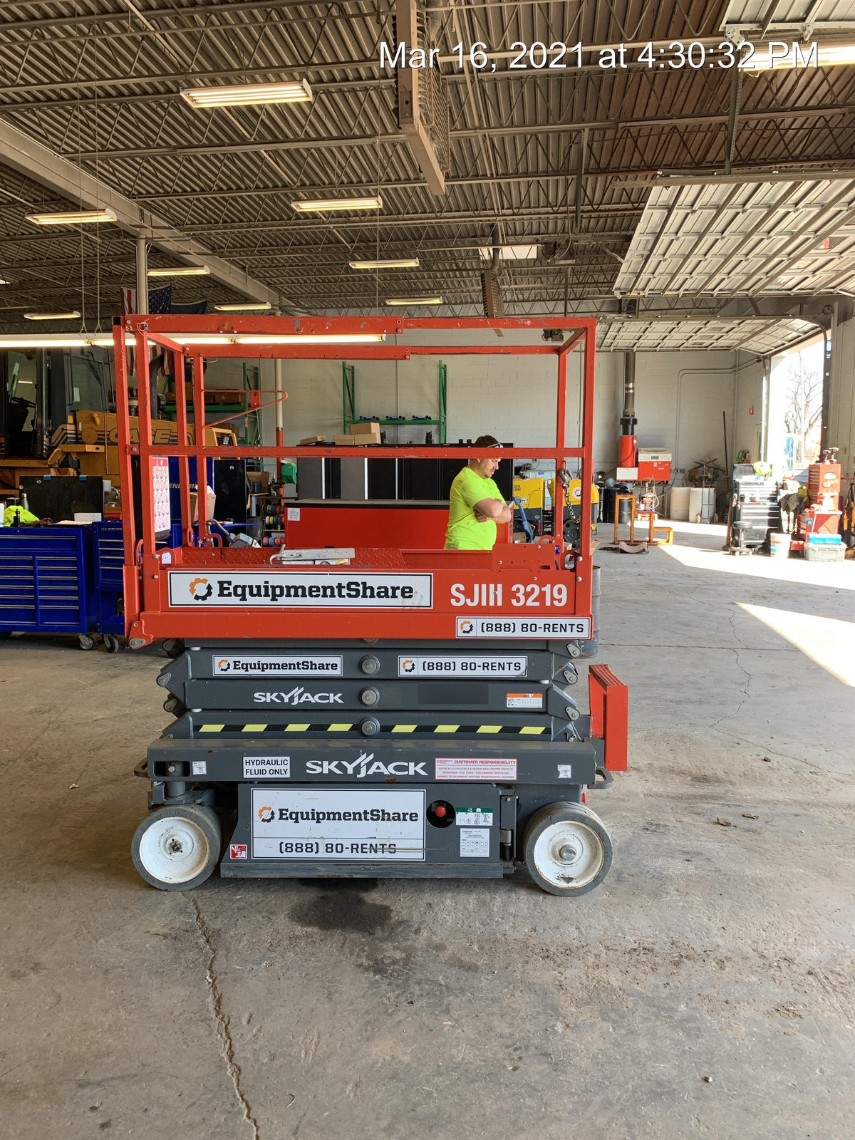 2019 Skyjack SJIII-3219 Standard w/Trojan Batteries