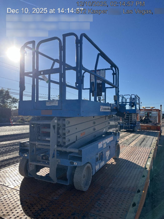 2019 Genie GS-2646 folding rails with full height swing gate