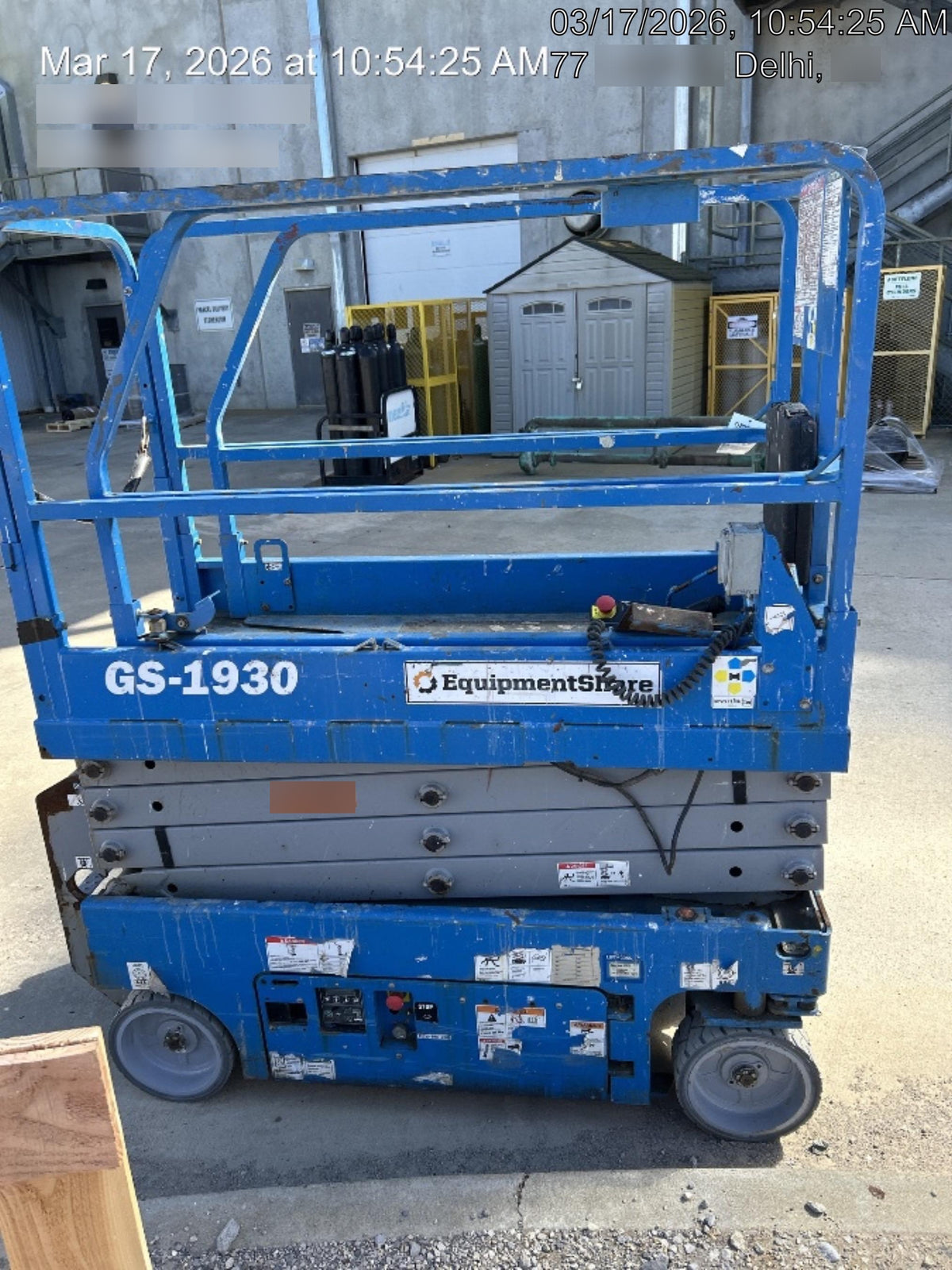 2020 Genie GS-1930 Fixed rails with chain entry gate - Pre A92.20
