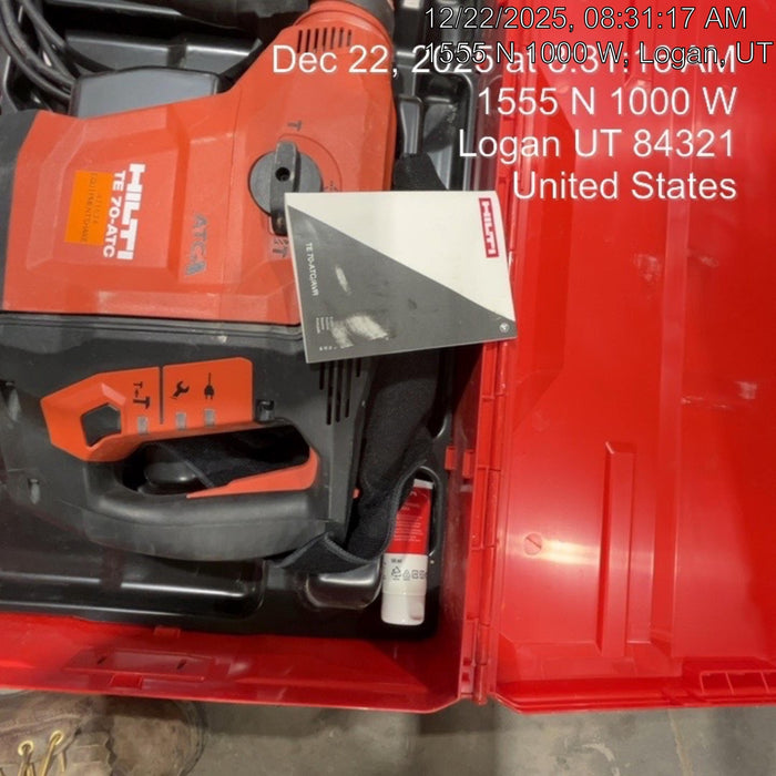 2024 HILTI TE 70-ATC/AVR