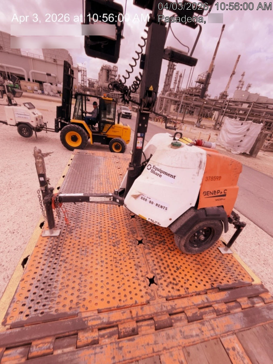 2023 Generac MLT2 Diesel, Flex Switch 120V Input, Powerzone Controller, 
(4) 320W LED Lights, 4kW Generator, 39.9 Gal Fuel Tank, 2" Ball, T3