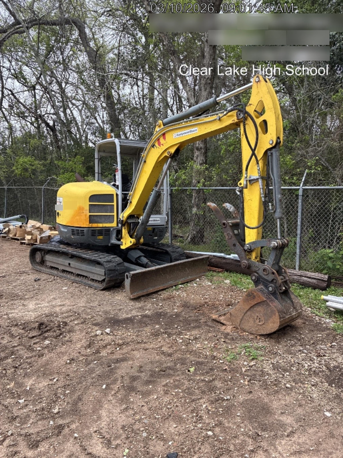 Wacker Neuson EZ53 EZ53 12K Track Excavator, TRK, CNPY, Bucket