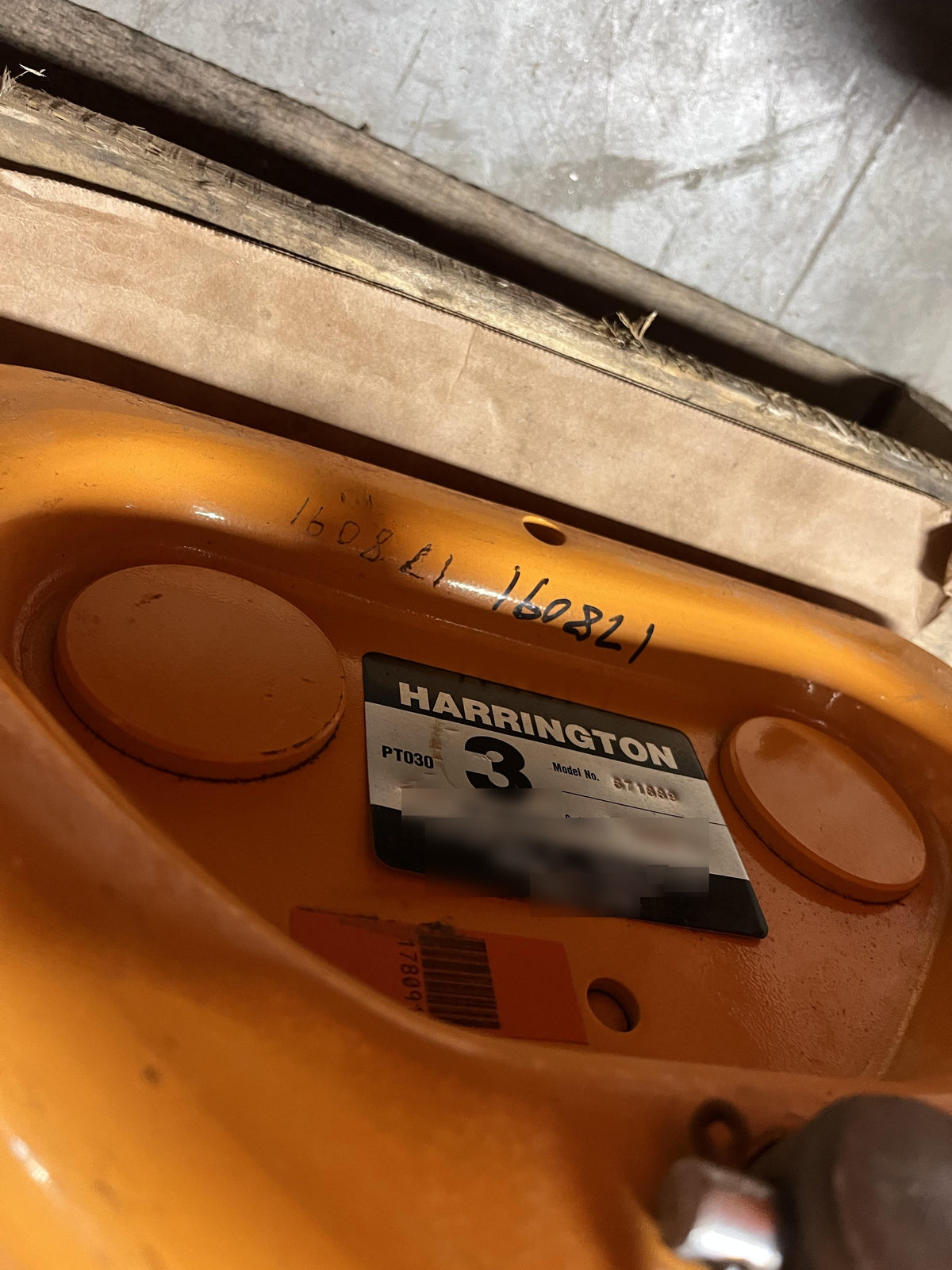 2021 HARRINGTON PT030