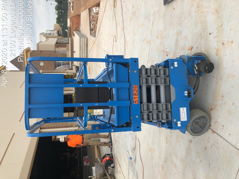 2019 Genie GS-1930 Fixed Rails with Chain Entry