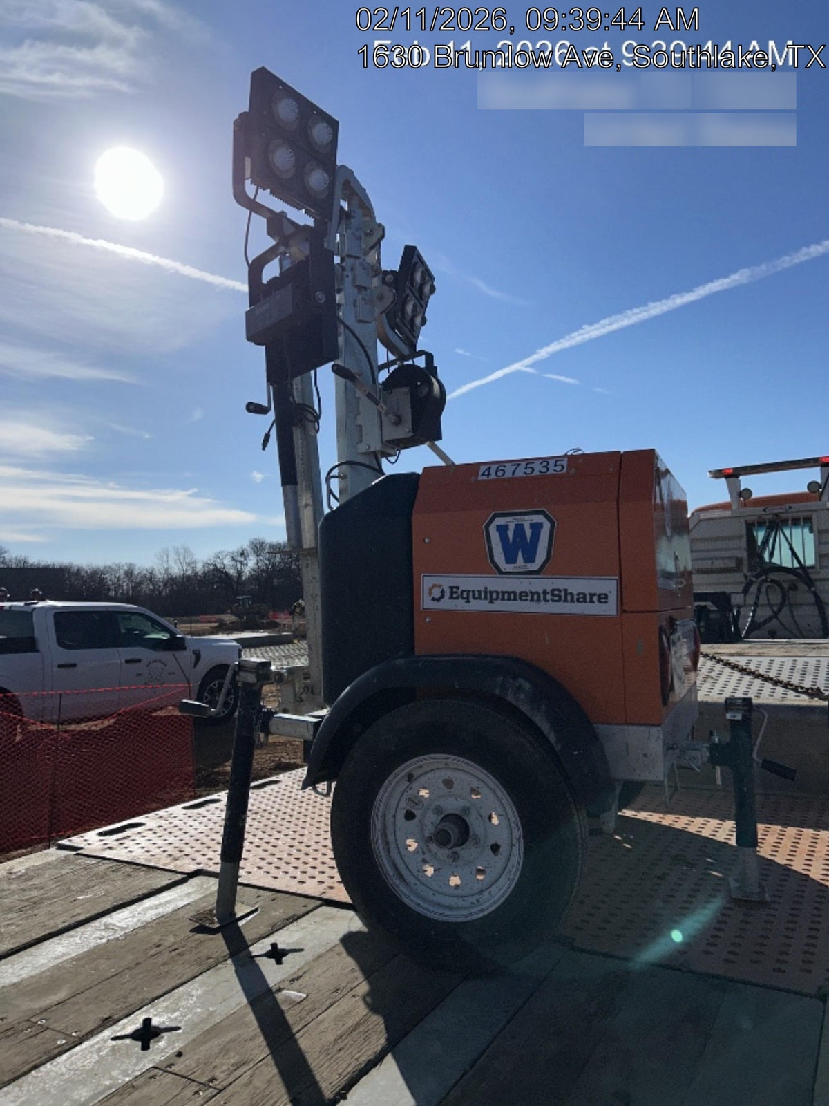 2024 Wanco WLTT-4MM4K Diesel, Deep Sea Controller, Shore Power Plug, Auto Start, (4) 350W LED Floodlights, 4kW Generator, 60 Gal Fuel Tank, 2" Ball, T3