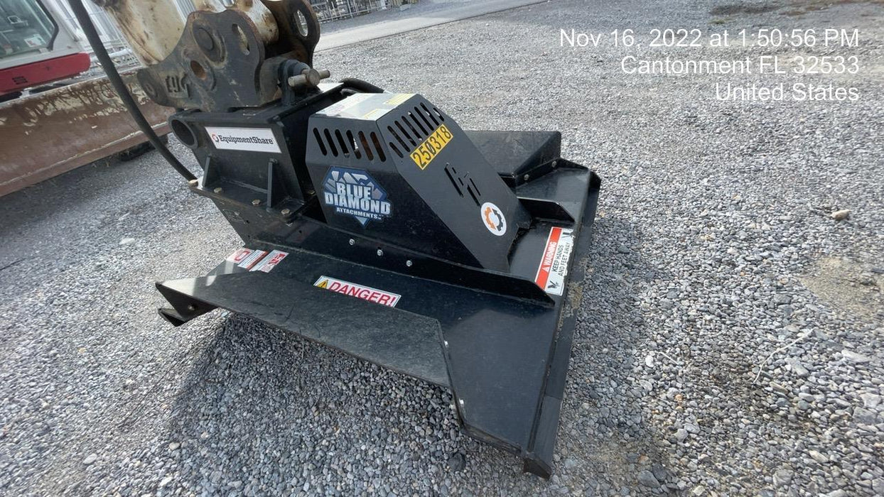 2022 BLUE DIAMOND 42" Brush Cutter, Mini Excavator