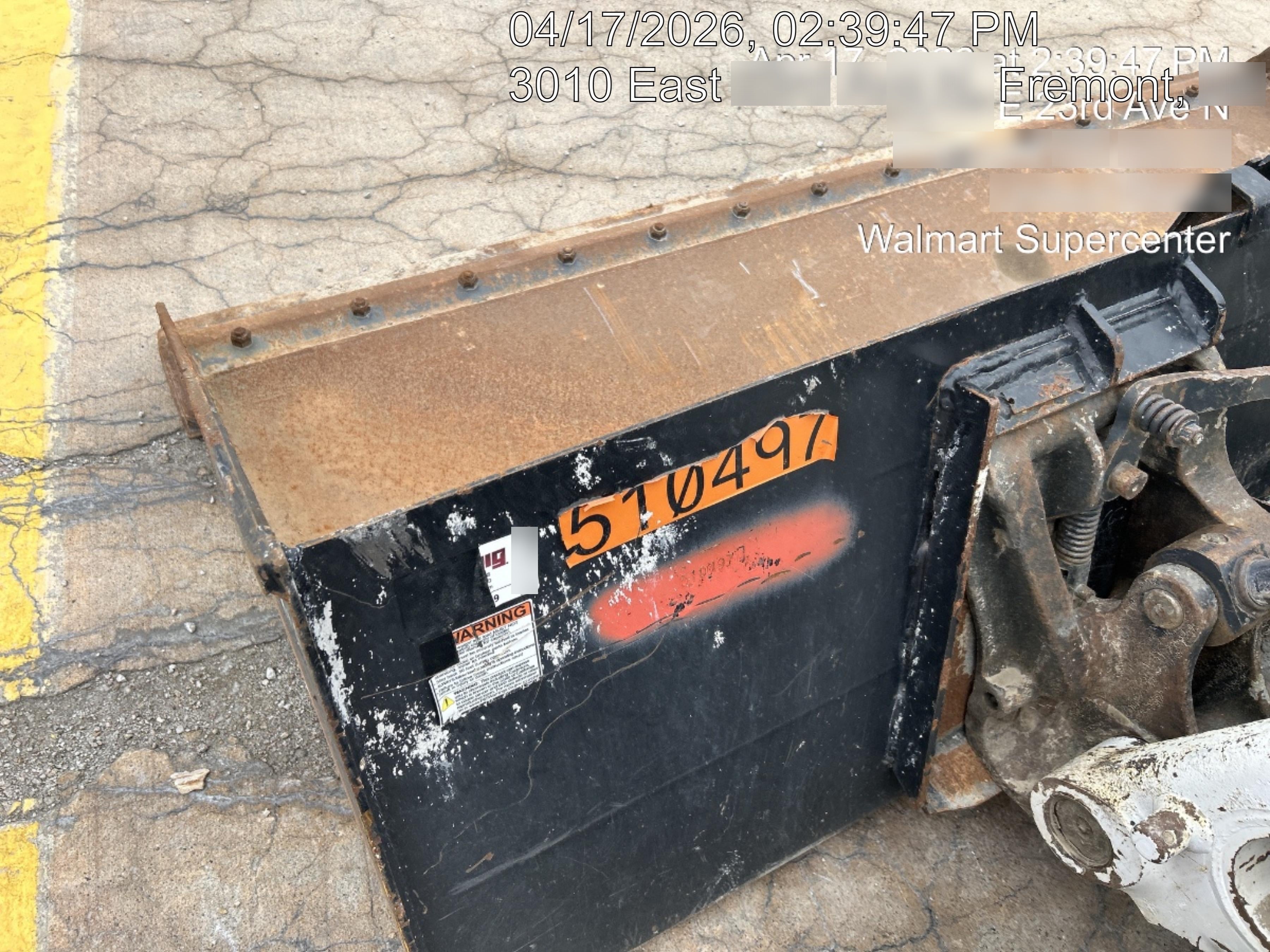 2025 VIRNIG 84" Smooth Bucket