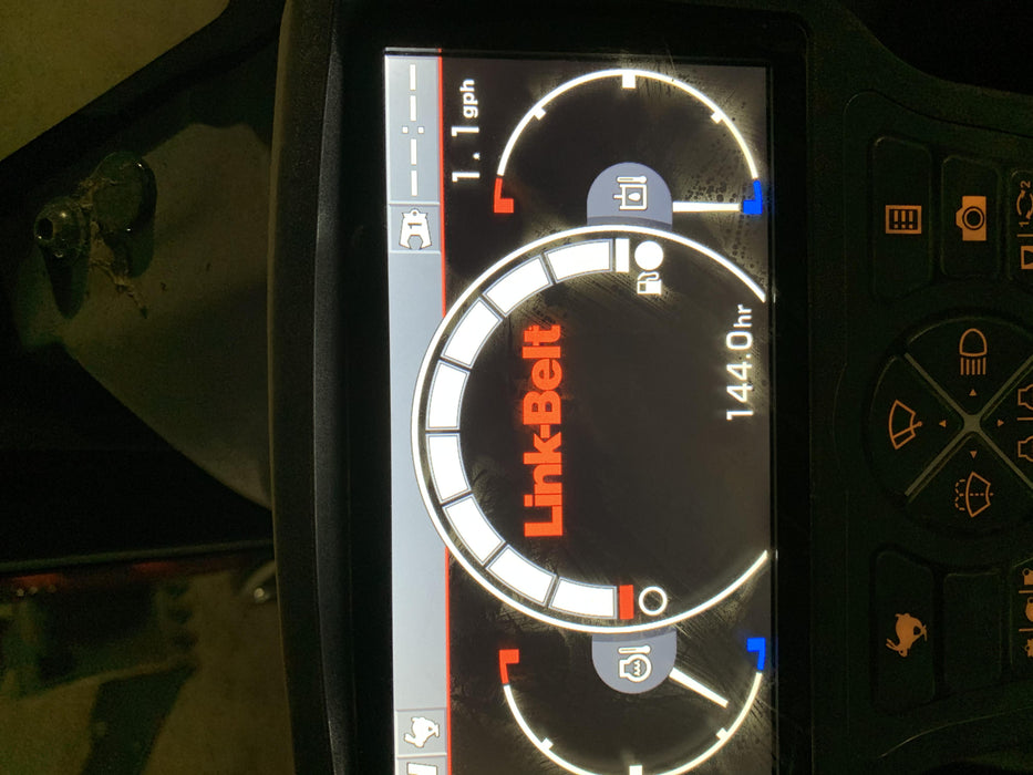 2020 Link-Belt 80X3EX 7'2" ARM, 17.7" rubber tracks, Multi function aux hydraulics