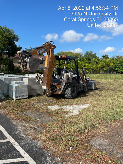 2018 Case 580N STANDARD HOE, ROPS, PILOT CONTROLS, AUX HYD