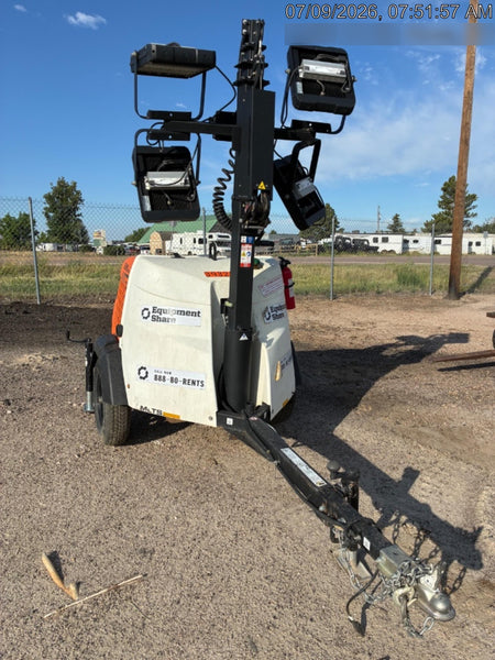 2024 Generac MLT2 Diesel, Flex Switch 120V Input, Powerzone Controller, 
(4) 320W LED Lights, 4kW Generator, 39.9 Gal Fuel Tank, 2" Ball, T3