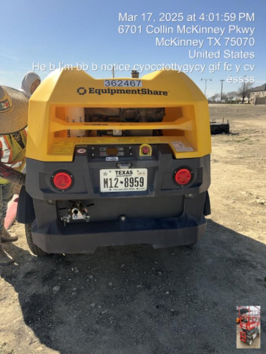 2023 ATLAS COPCO XAS188 CWK