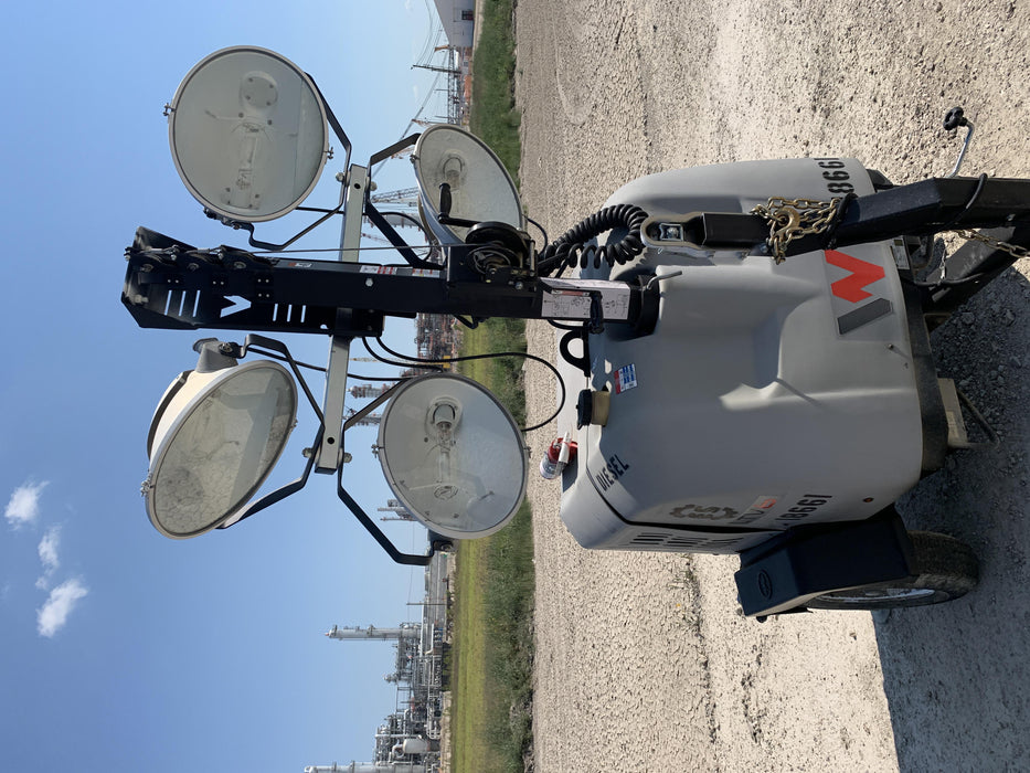 2018 Wacker Neuson LTV6L-MH Wacker Neuson LTV6L Mobile Light Tower w/Fuel Level Sensor Installed