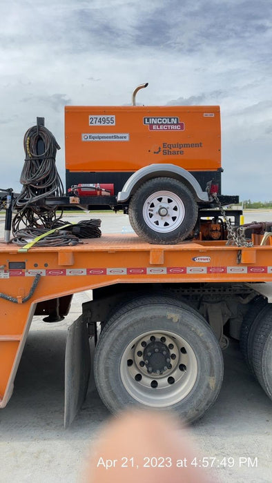 2022 Lincoln Electric LE400 Kubota V1505, Trlr, Cable Rack, Light Kit, ES Decals, T3