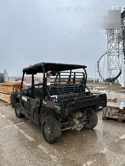 2019 Kawasaki Mule PRO-DXT Movement Alarm, Beacon, Hard Top, ES Track Hardware